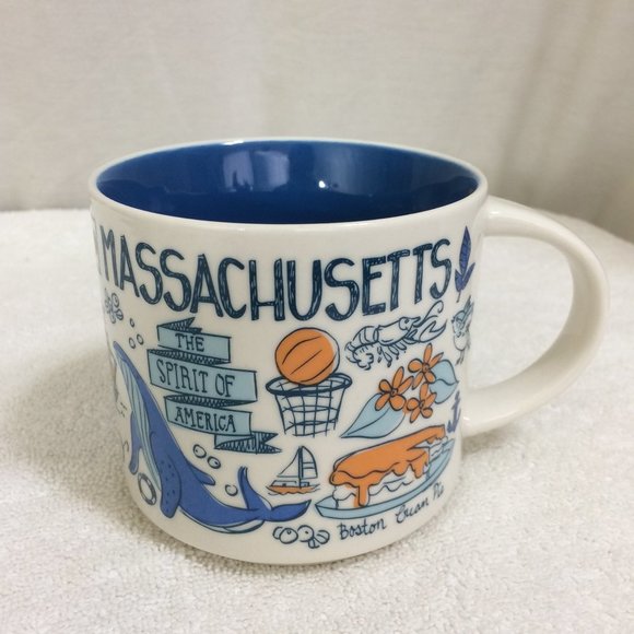 Starbucks Other - Starbucks Been There Coffee Mug Cup Large Massachusetts 14oz No Flaws
